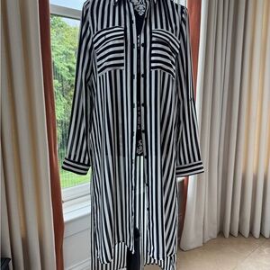 fab'rik Monochrome Striped Top or Dress